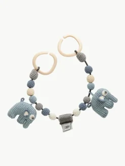 Gehaakte kinderwagenketting Fanto, handgemaakt
