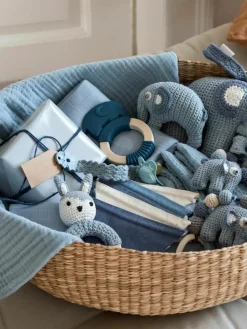 Gehaakte kinderwagenketting Fanto, handgemaakt