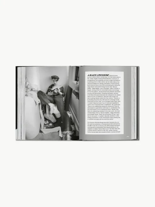Geïllustreerd boek David Bowie. The Man Who Fell to Earth. 40th Ed.