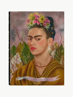 Geïllustreerd boek Frida Kahlo. All paintings