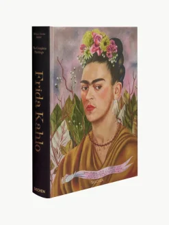 Geïllustreerd boek Frida Kahlo. All paintings