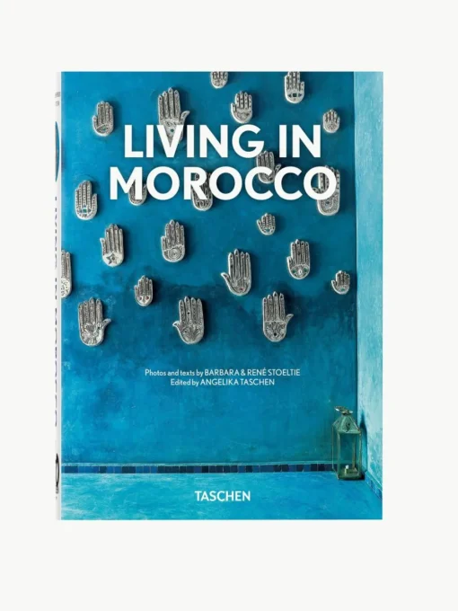 Geïllustreerd boek Living in Morocco