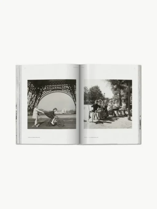 Geïllustreerd boek Robert Doisneau. Paris