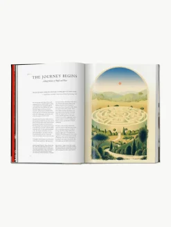 Geïllustreerd boek Sacred Sites. The Library of Esoterica