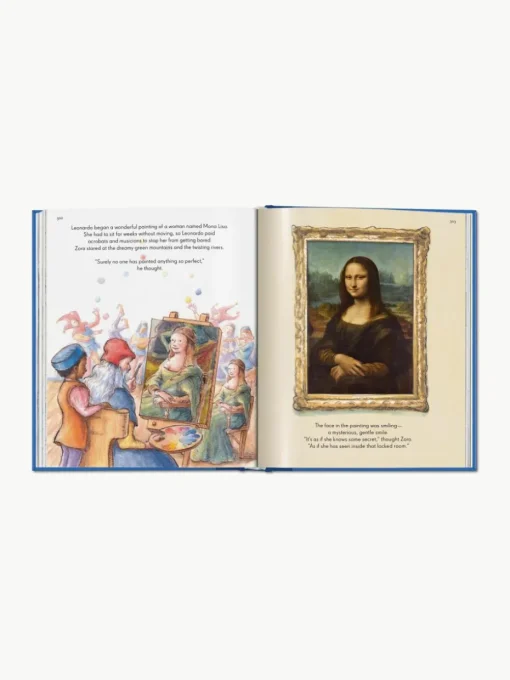 Geïllustreerd boek Small Stories of Great Artists
