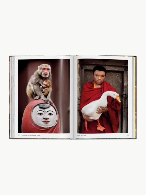 Geïllustreerd boek Steve McCurry. Animals