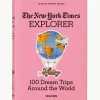 Geïllustreerd boek The New York Times Explorer - 100 Trips Around the World