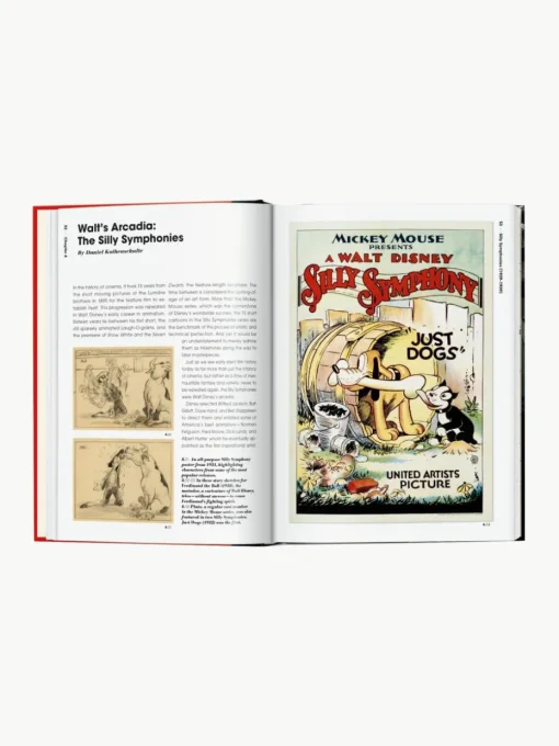 Geïllustreerd boek The Walt Disney Film Archives