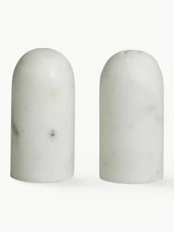 Gemarmerde zout- en peperstrooierset Isop, set van 2