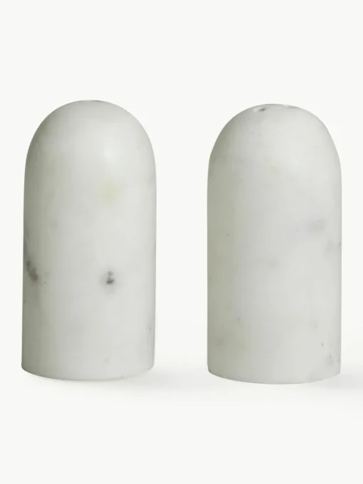 Gemarmerde zout- en peperstrooierset Isop, set van 2