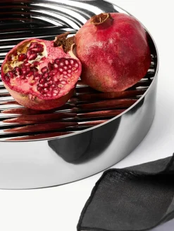 Geribbeld decoratief dienblad Riley