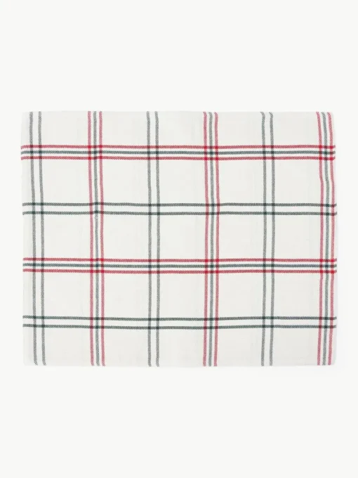 Geruite placemats Aster, 2 stuks