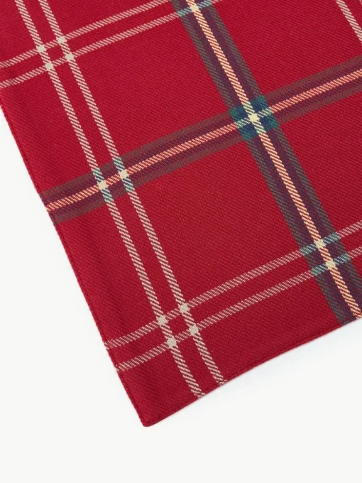 Geruite placemats Aster, 2 stuks