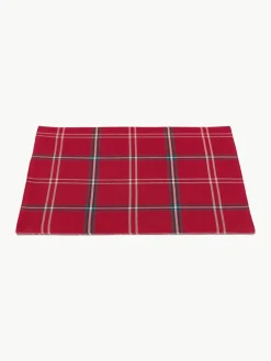 Geruite placemats Aster, 2 stuks