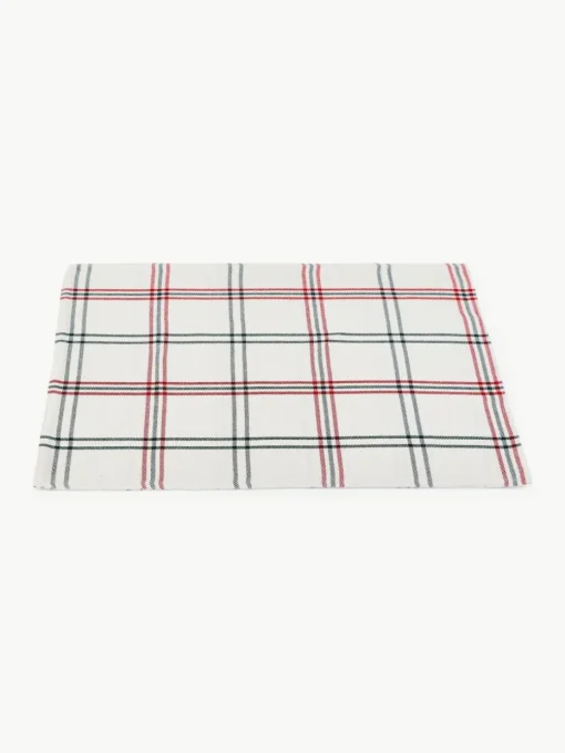 Geruite placemats Aster, 2 stuks