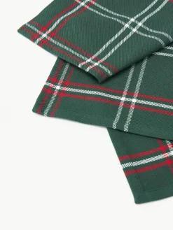 Geruite stoffen servetten Aster, 4 stuks