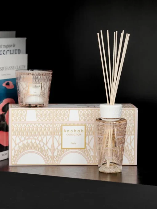 Geschenkdoos My First Baobab Paris (blauwe regen, mimosa & linde), 2-delig