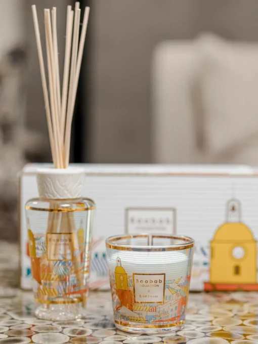 Geschenkdoos My First Baobab À Saint-Tropez (tijm, basilicum & munt), 2-delig