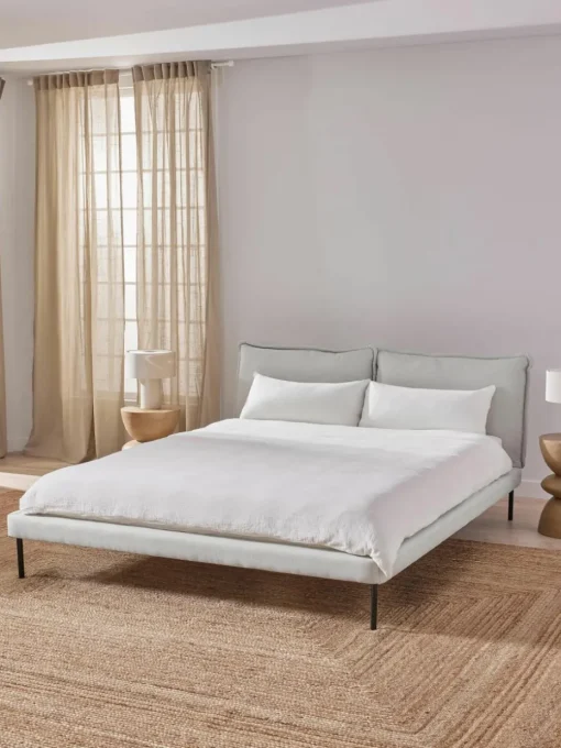 Gestoffeerd bed Amelia
