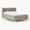 Gestoffeerd bed Arche met lades