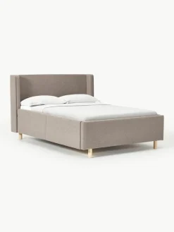 Gestoffeerd bed Arche met lades