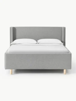 Gestoffeerd bed Arche met lades