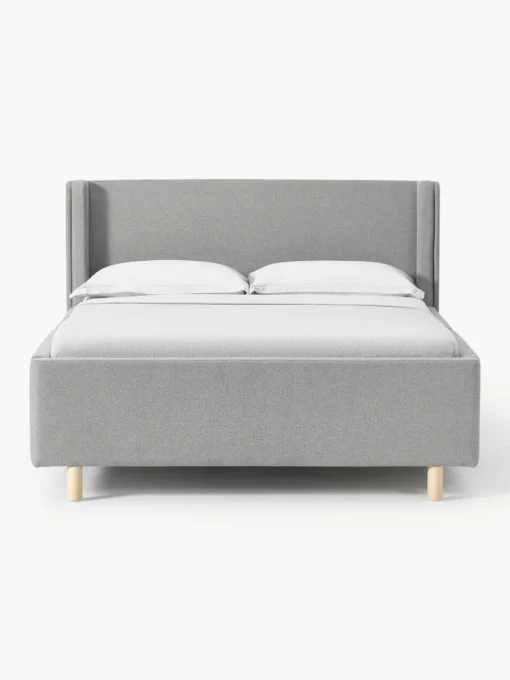 Gestoffeerd bed Arche met lades
