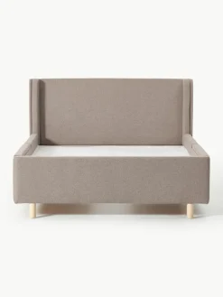 Gestoffeerd bed Arche met lades