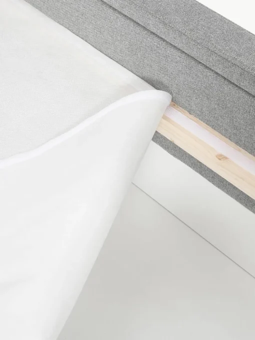 Gestoffeerd bed Arche met lades