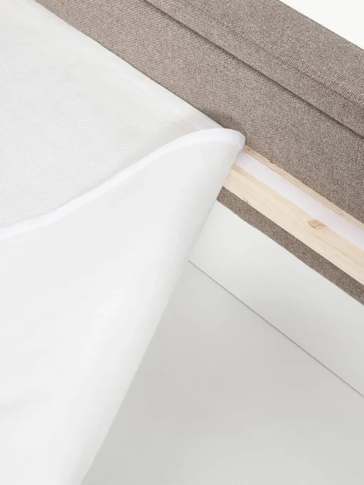 Gestoffeerd bed Arche met lades