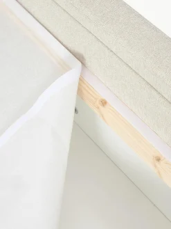 Gestoffeerd bed Arche met lades