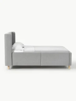 Gestoffeerd bed Arche met lades