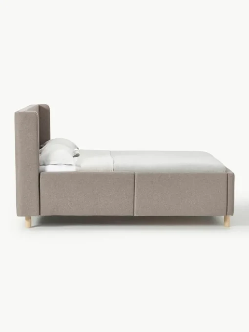 Gestoffeerd bed Arche met lades