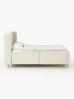 Gestoffeerd bed Arche met lades