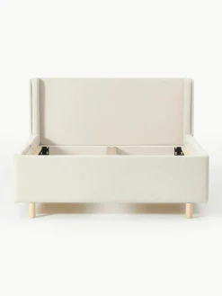 Gestoffeerd bed Arche met lades