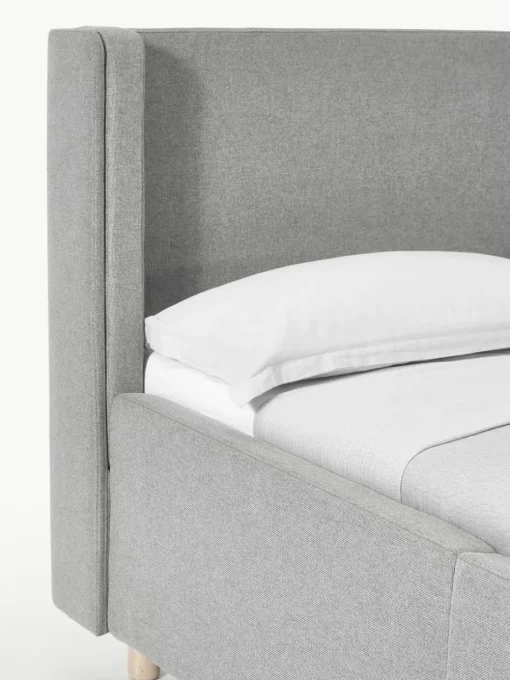 Gestoffeerd bed Arche met lades