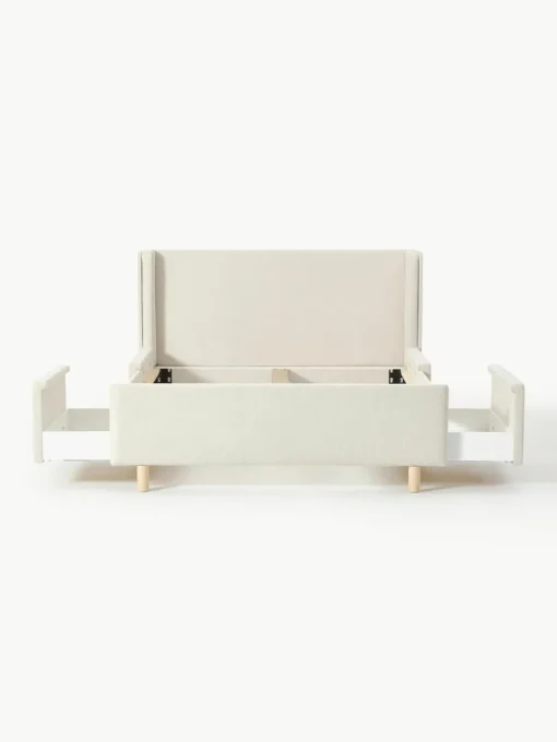 Gestoffeerd bed Arche met lades
