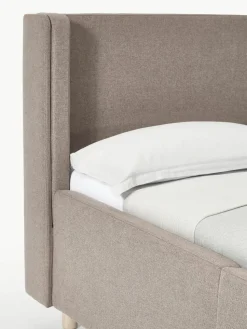 Gestoffeerd bed Arche met lades