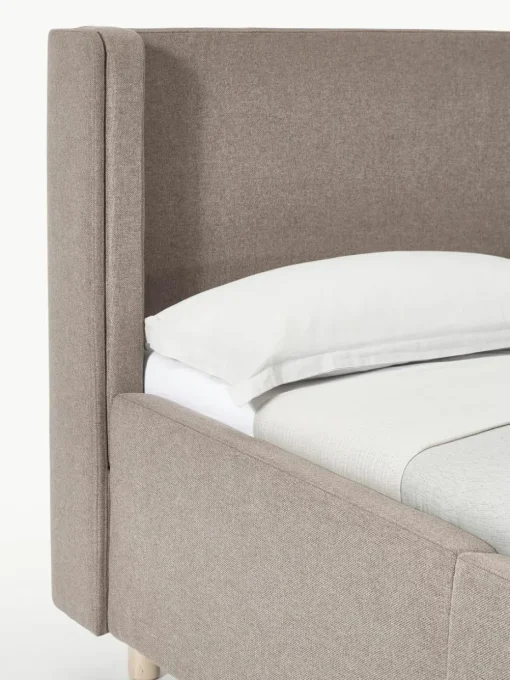 Gestoffeerd bed Arche met lades