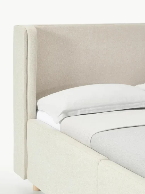 Gestoffeerd bed Arche met lades