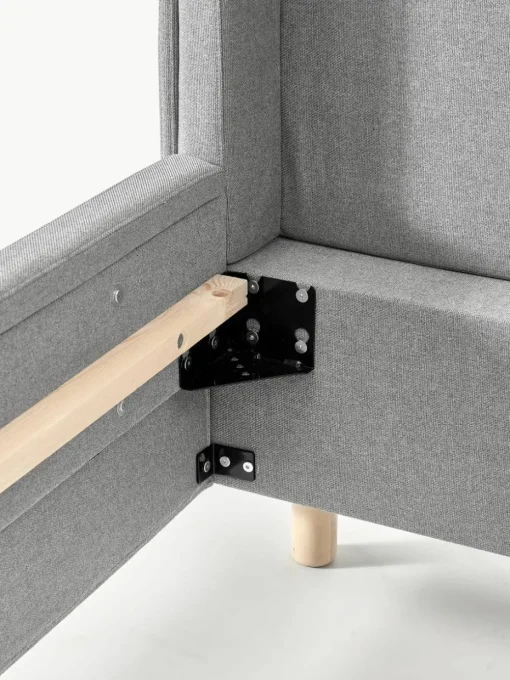 Gestoffeerd bed Arche met lades
