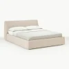 Gestoffeerd bed Cloud met opbergruimte