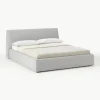 Gestoffeerd bed Cloud met opbergruimte