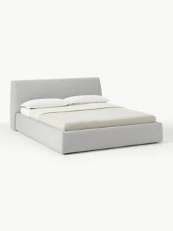Gestoffeerd bed Cloud met opbergruimte