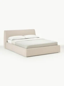 Gestoffeerd bed Cloud met opbergruimte