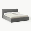 Gestoffeerd bed Cloud met opbergruimte