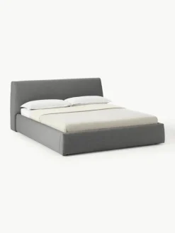 Gestoffeerd bed Cloud met opbergruimte