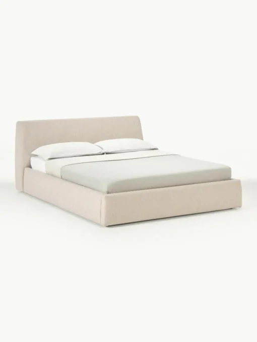 Gestoffeerd bed Cloud met opbergruimte
