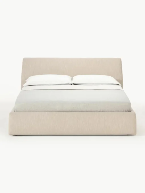 Gestoffeerd bed Cloud met opbergruimte