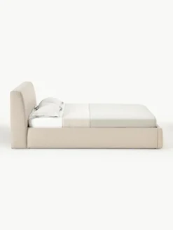 Gestoffeerd bed Cloud met opbergruimte